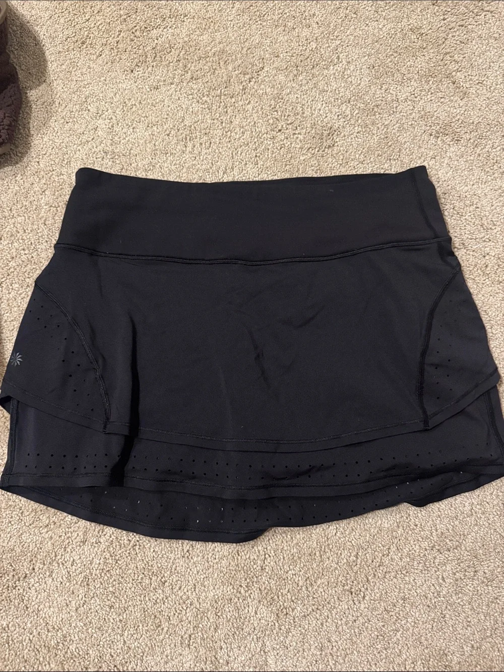 Athleta Black Active Skort